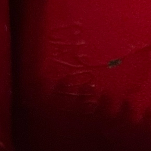 Authentic Louis Vuitton Long Zippi Vernis Monogram Wallet Red Color - Picture 15 of 16